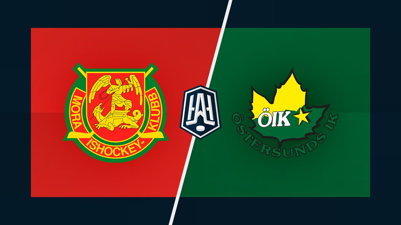 Mora IK vs Östersunds IK poster Mora IK vs Östersunds IK poster