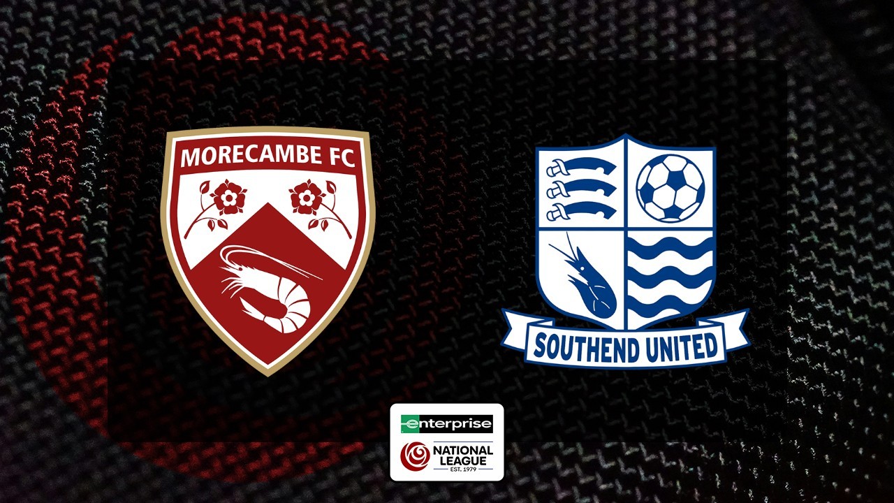 Morecambe vs Southend United poster