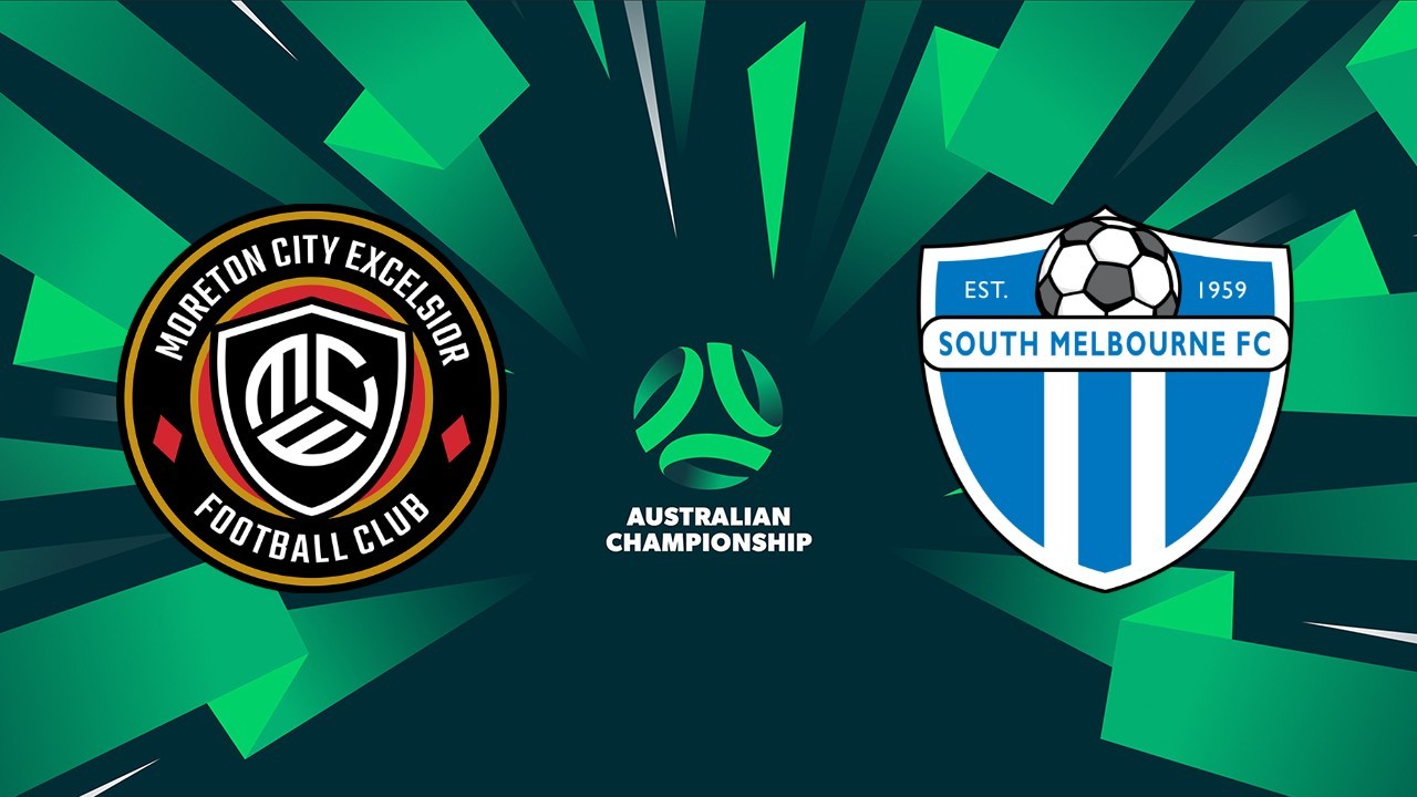 Moreton City Excelsior vs South Melbourne poster Moreton City Excelsior vs South Melbourne poster