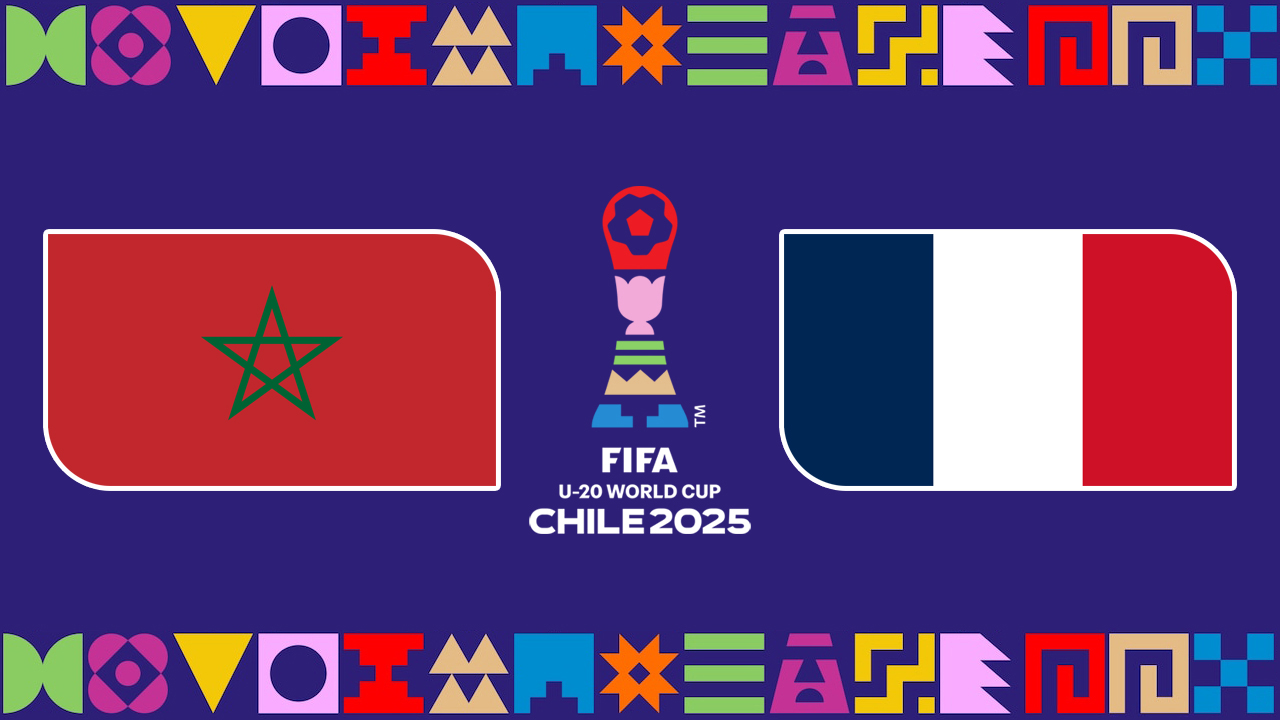 Morocco U20 vs France U20 poster Morocco U20 vs France U20 poster