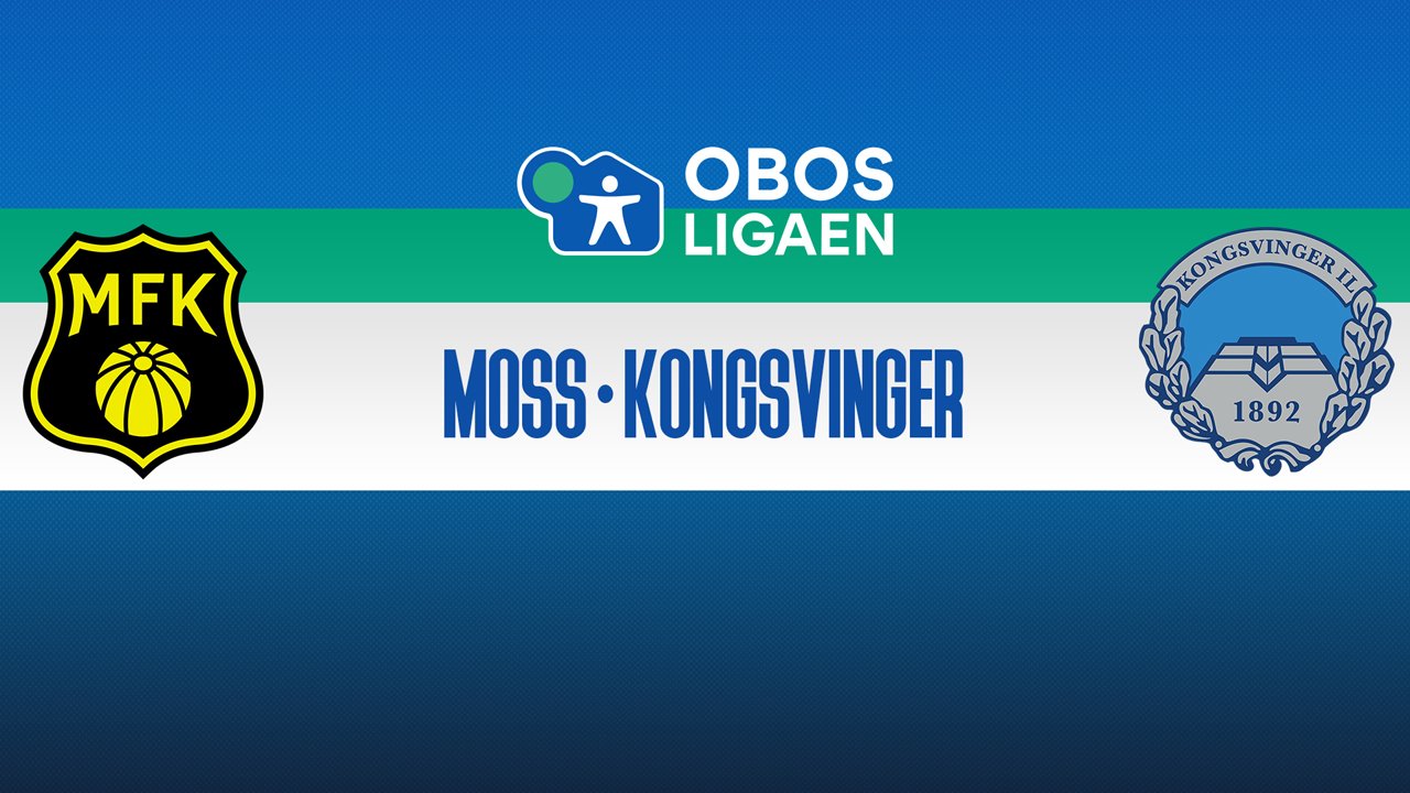 Moss vs Kongsvinger poster