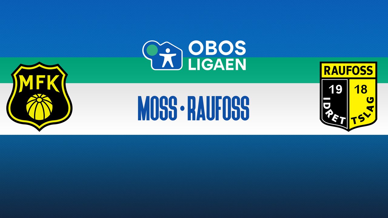 Moss vs Raufoss poster