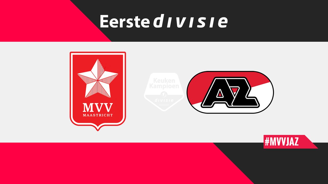 MVV Maastricht vs Jong AZ poster MVV Maastricht vs Jong AZ poster