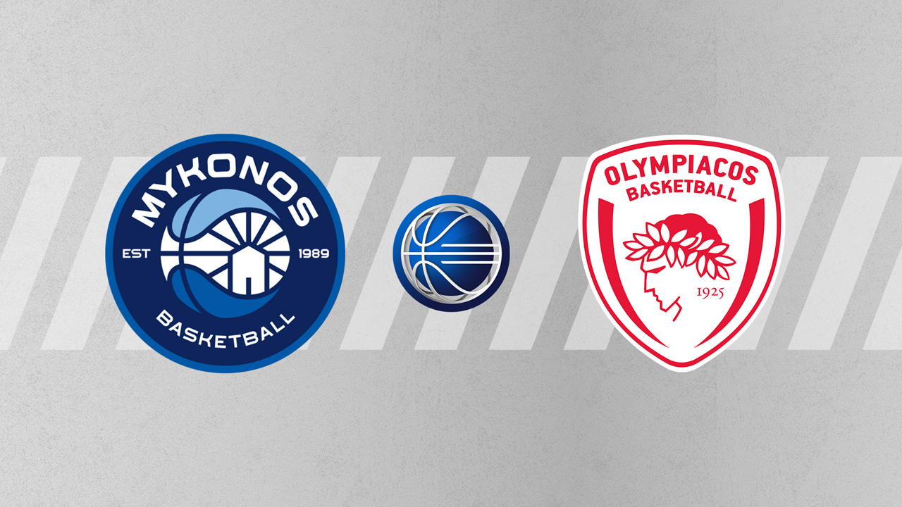 Mykonos BC vs Olympiacos BC poster