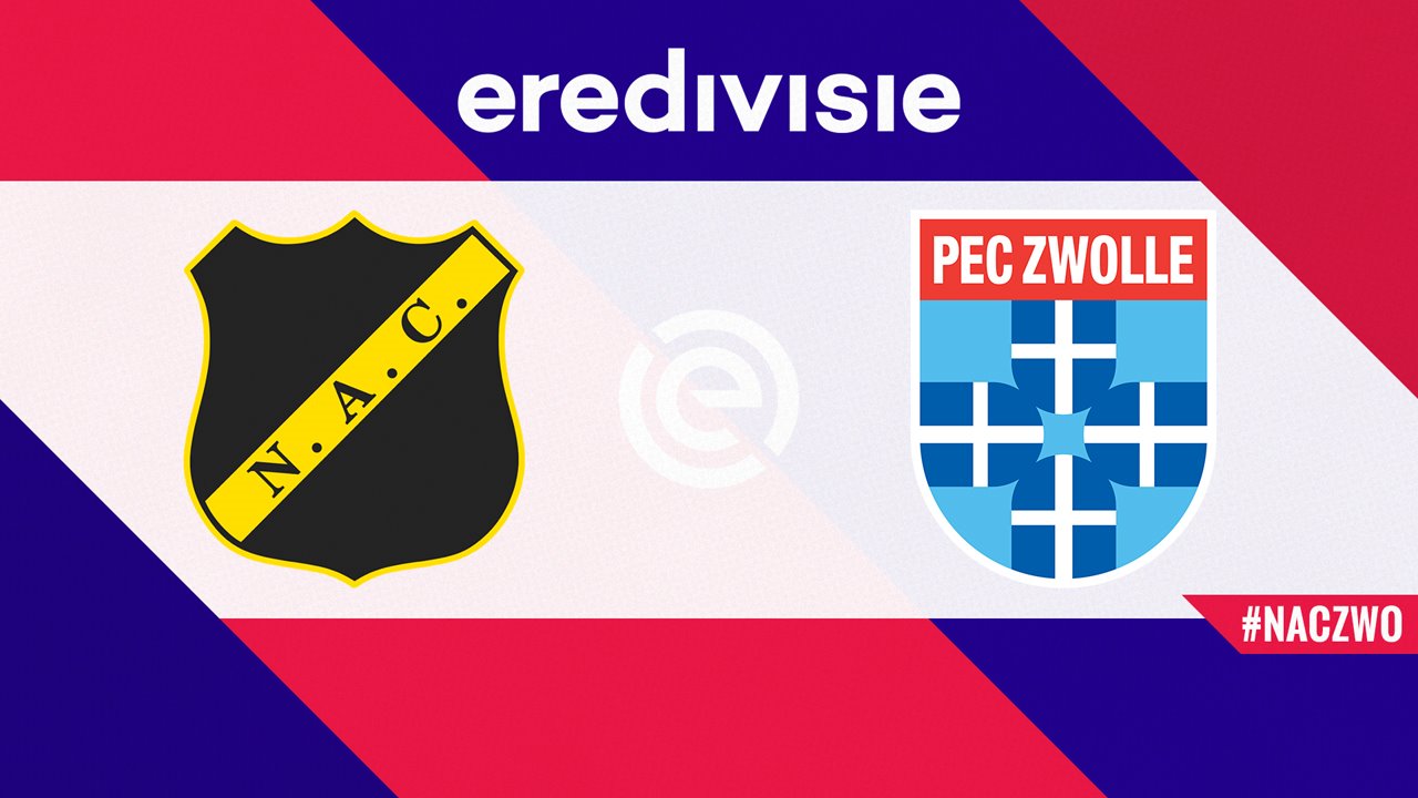 NAC Breda vs PEC Zwolle poster