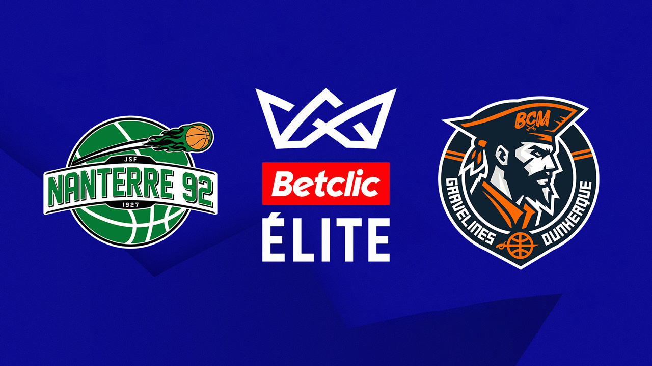 Nanterre vs Gravelines-Dunkerque poster