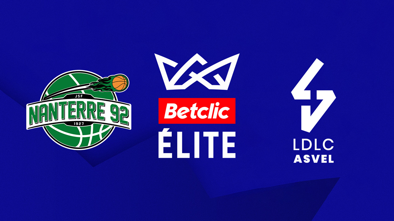 Nanterre vs Lyon-Villeurbanne poster