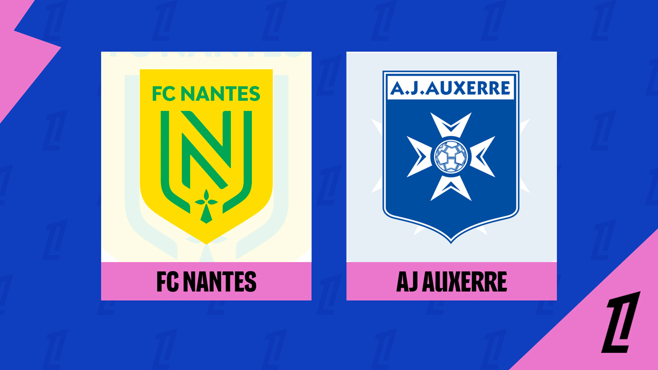 Nantes vs Auxerre poster