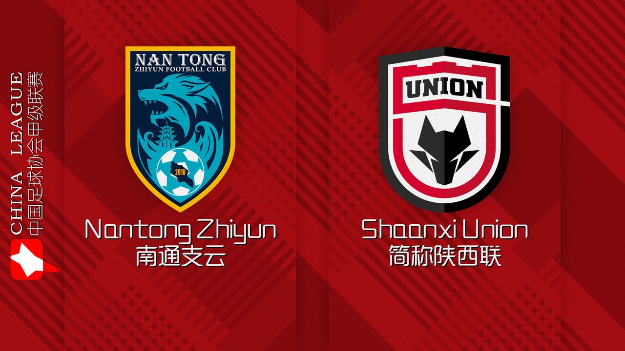 Nantong Zhiyun vs Shaanxi Union poster