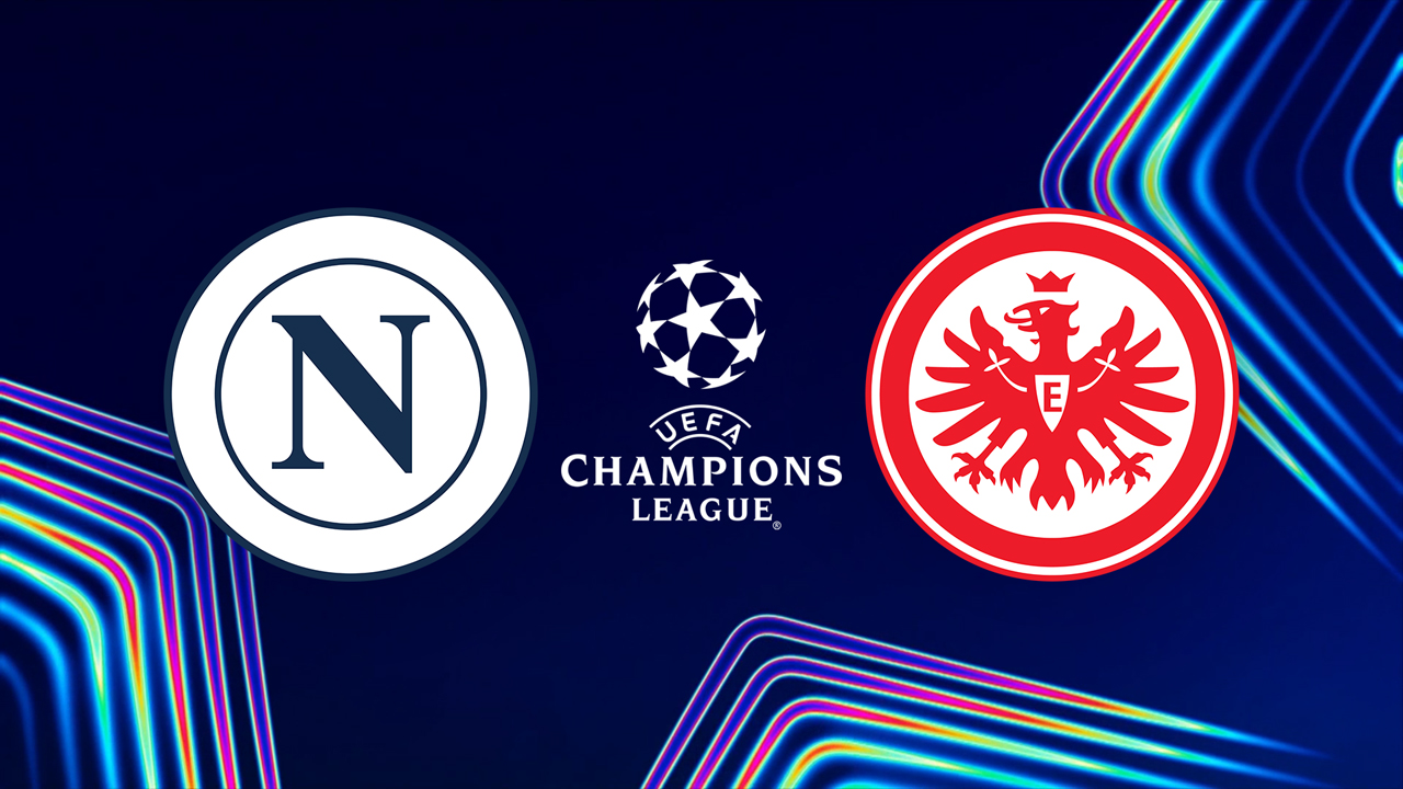 Napoli vs Eintracht Frankfurt poster