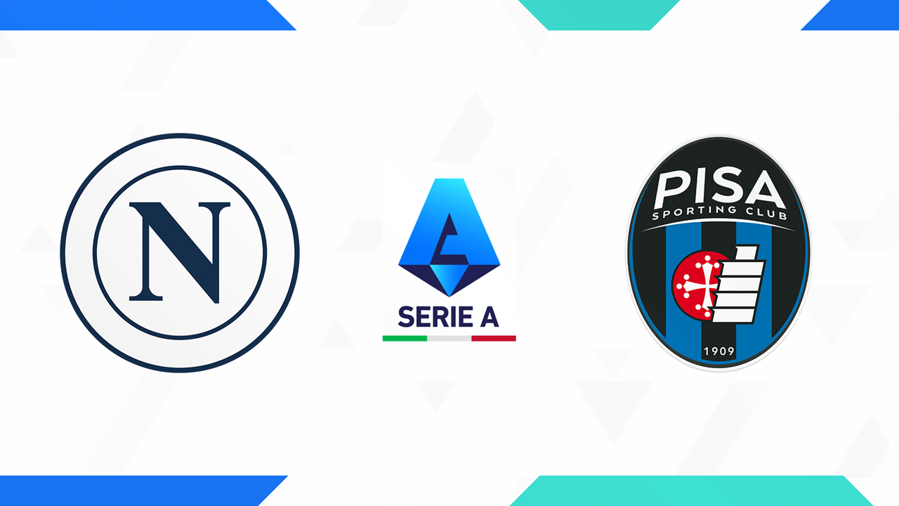 Napoli vs Pisa poster