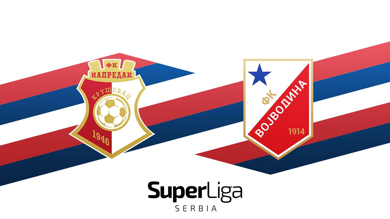 Napredak Kruševac vs Vojvodina poster Napredak Kruševac vs Vojvodina poster