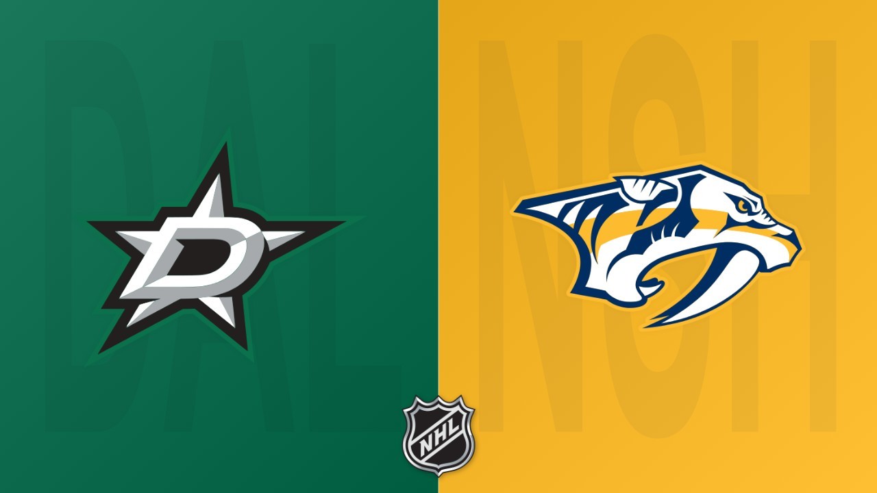 Nashville Predators vs Dallas Stars poster