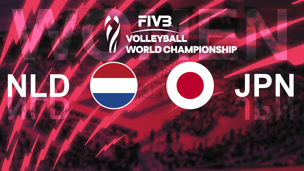 Netherlands Volleyball Women vs Japan Volleyball Women poster