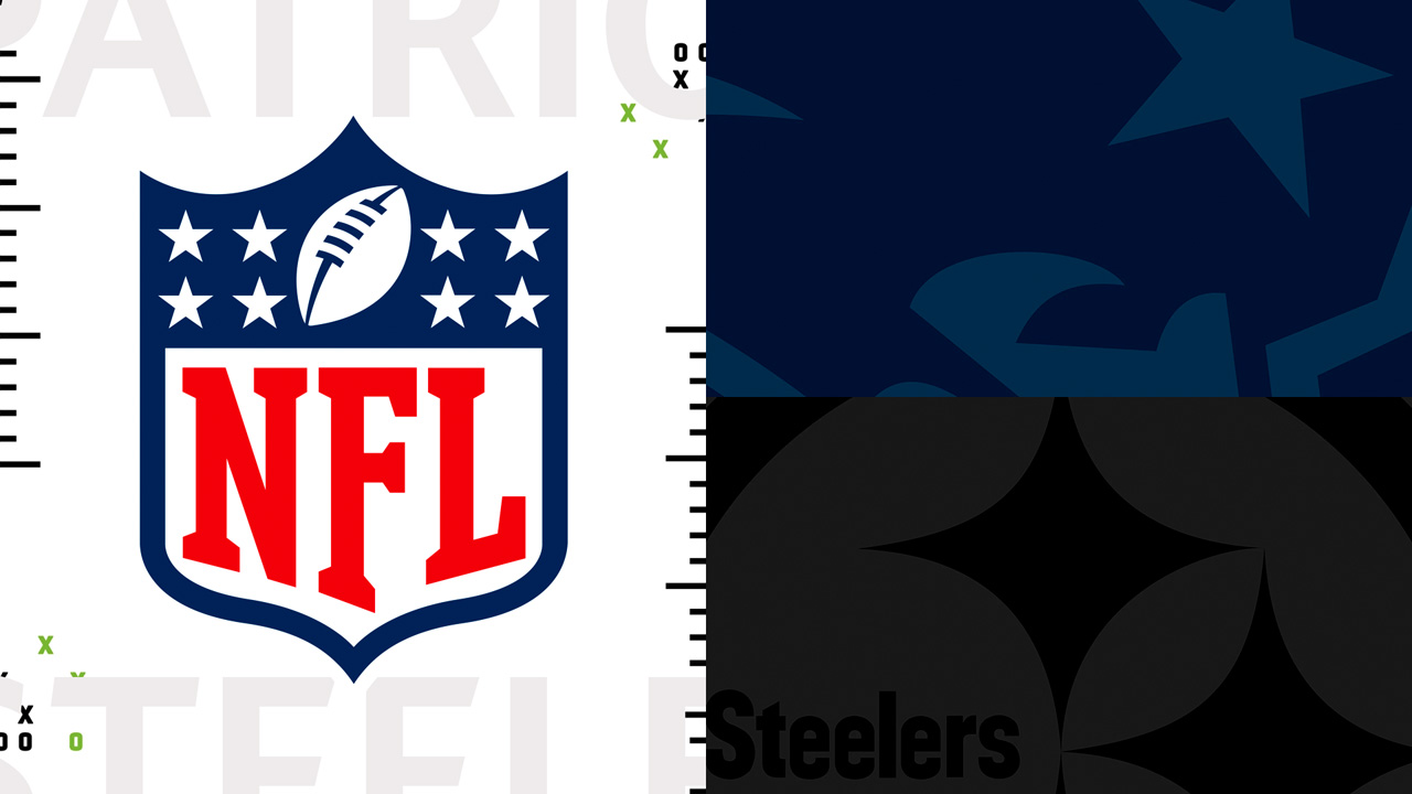 New England Patriots vs Pittsburgh Steelers poster