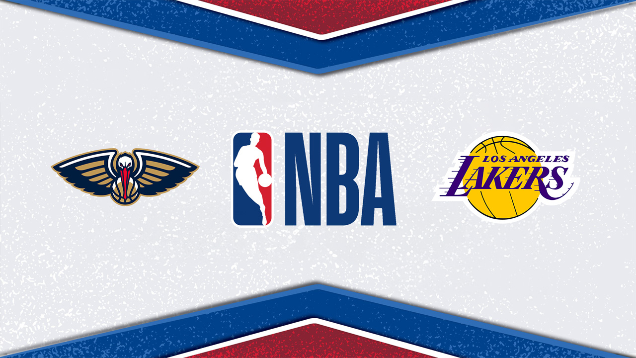 New Orleans Pelicans vs Los Angeles Lakers poster New Orleans Pelicans vs Los Angeles Lakers poster