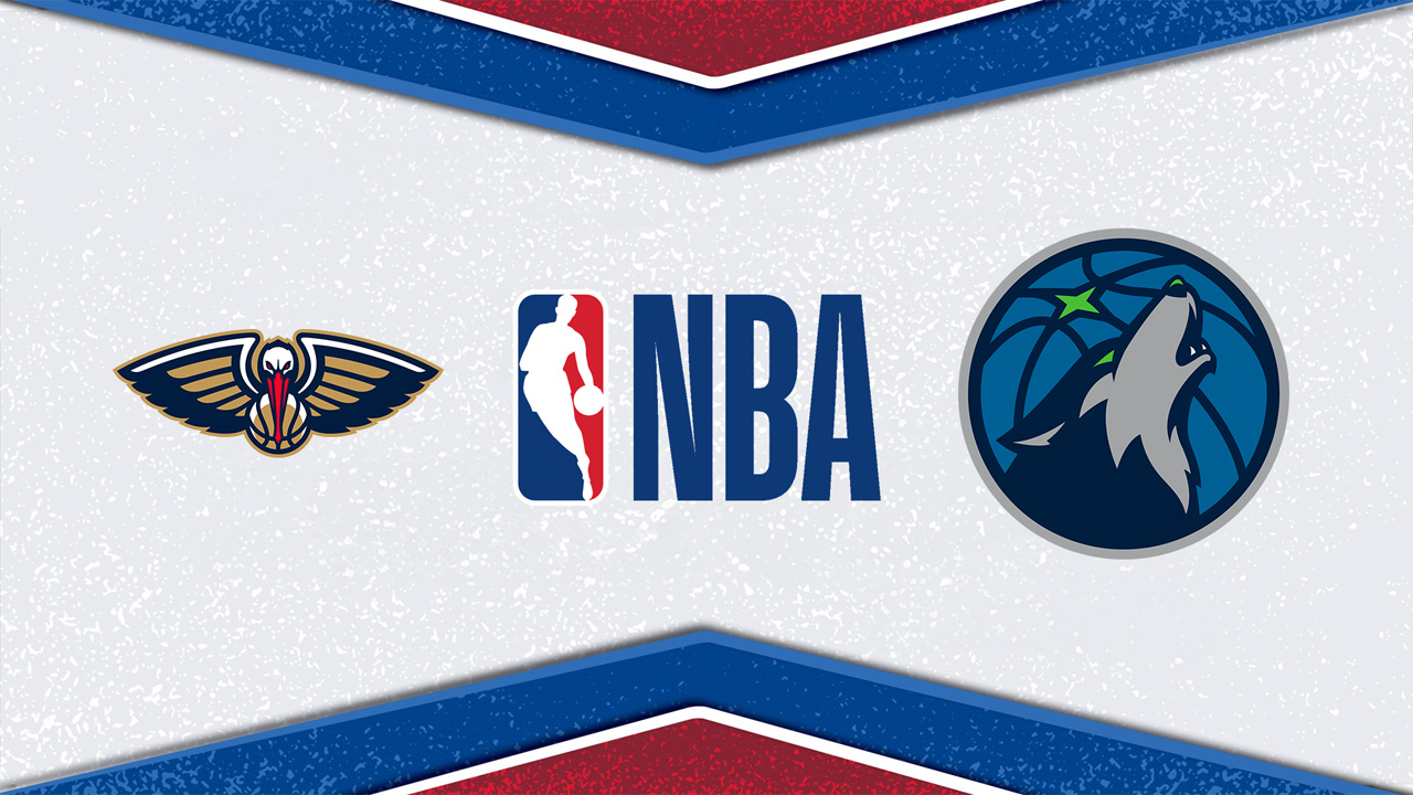 New Orleans Pelicans vs Minnesota Timberwolves poster