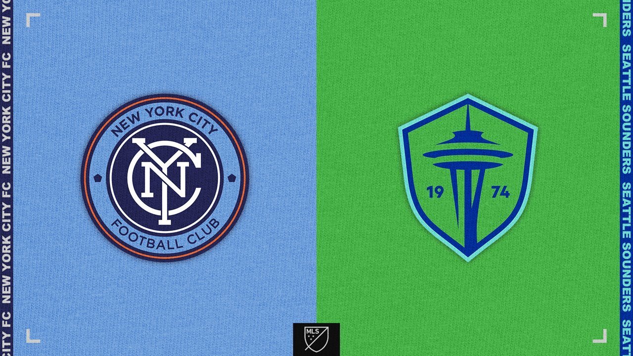 New York City FC vs Seattle Sounders FC poster