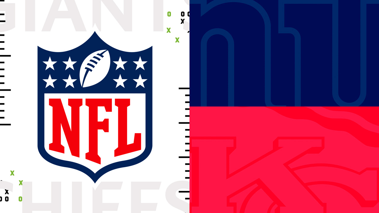 New York Giants vs Kansas City Chiefs poster