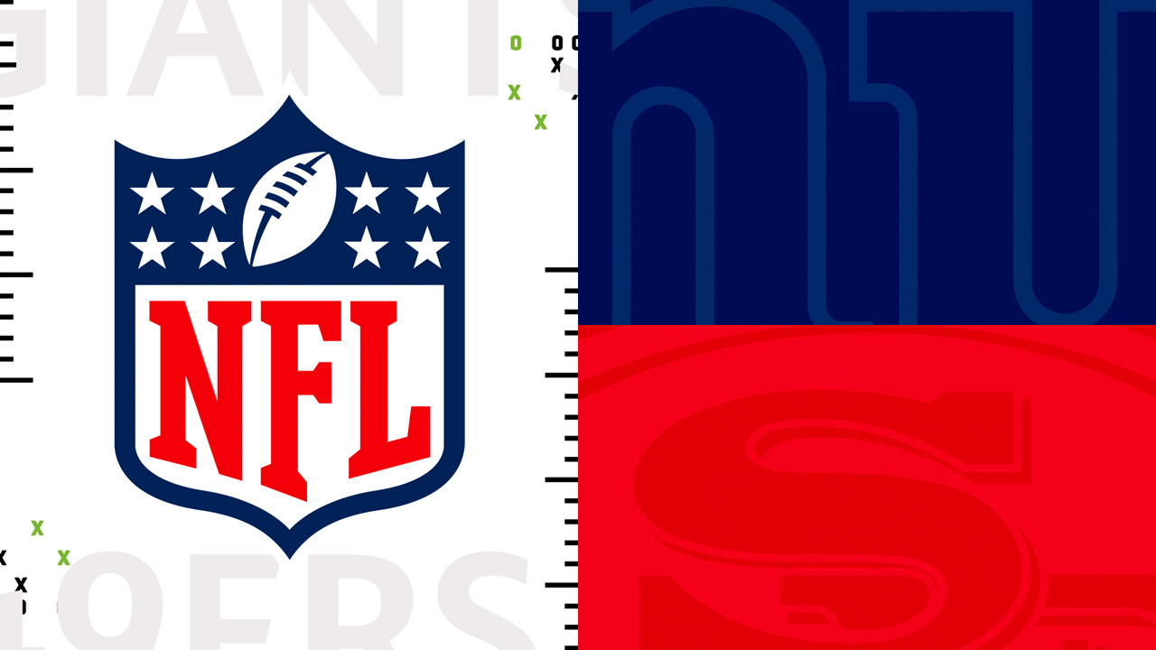 New York Giants vs San Francisco 49ers poster