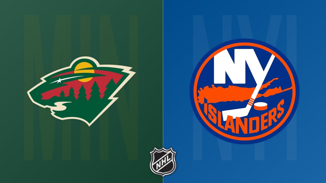New York Islanders vs Minnesota Wild poster