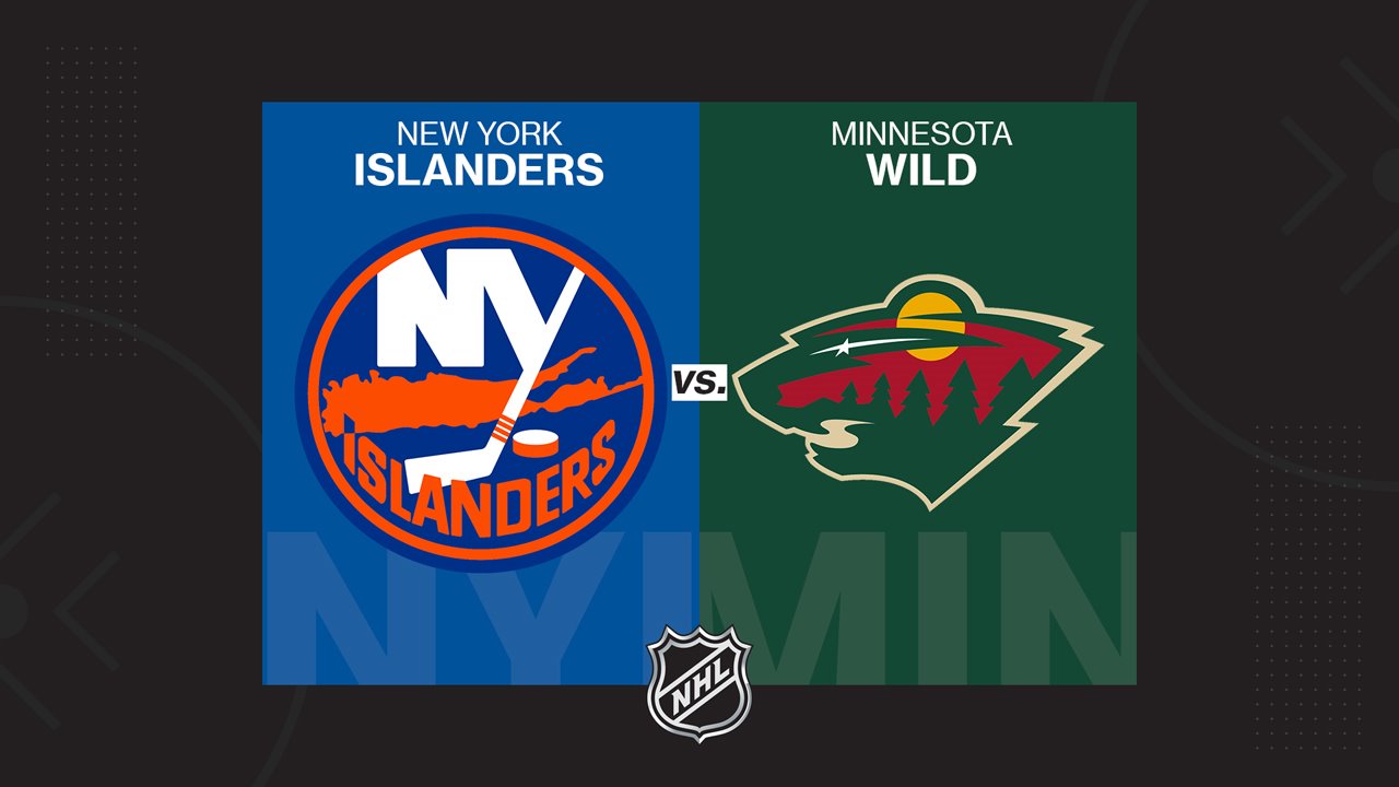 New York Islanders vs Minnesota Wild poster
