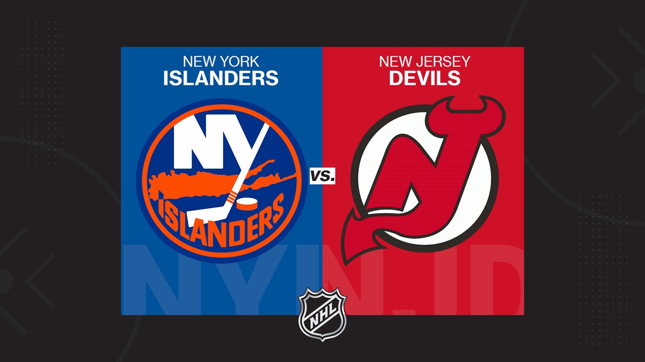 New York Islanders vs New Jersey Devils poster