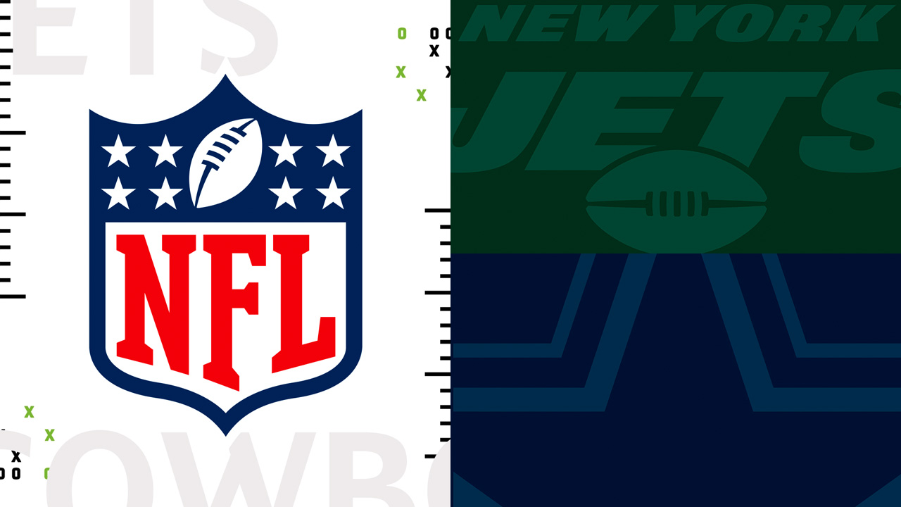 New York Jets vs Dallas Cowboys poster