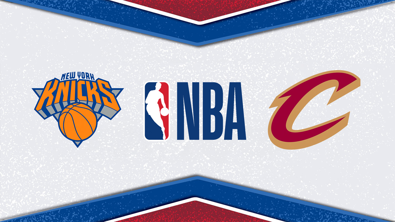 New York Knicks vs Cleveland Cavaliers poster