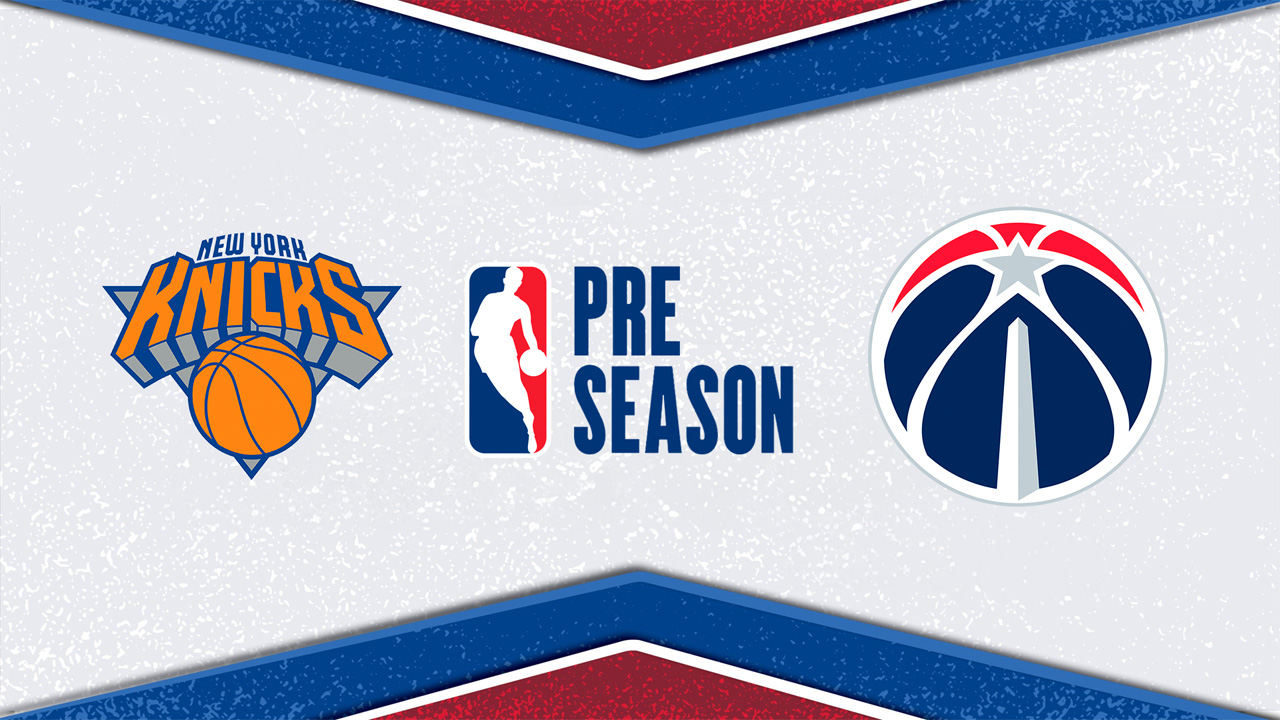 New York Knicks vs Washington Wizards poster
