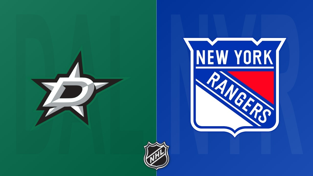 New York Rangers vs Dallas Stars poster