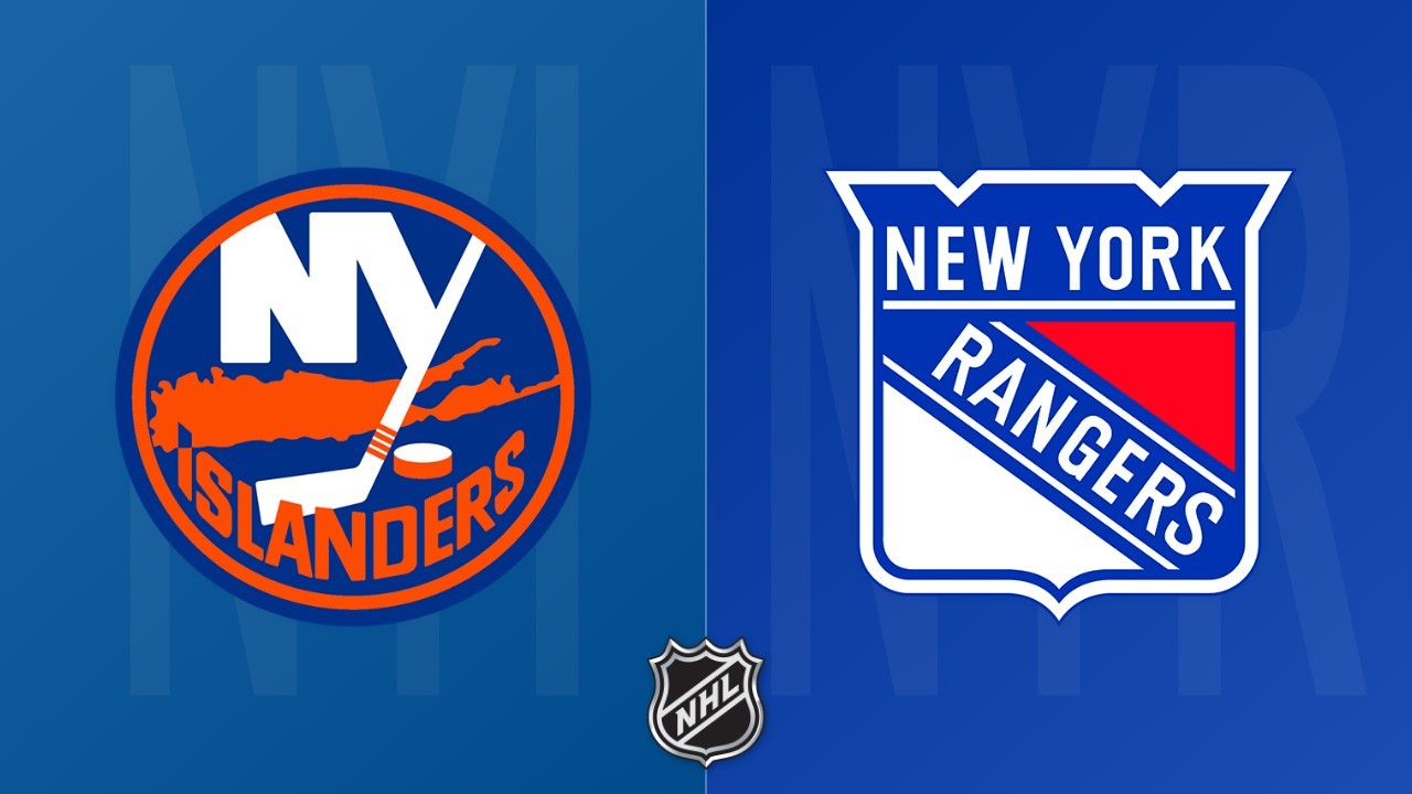 New York Rangers vs New York Islanders poster