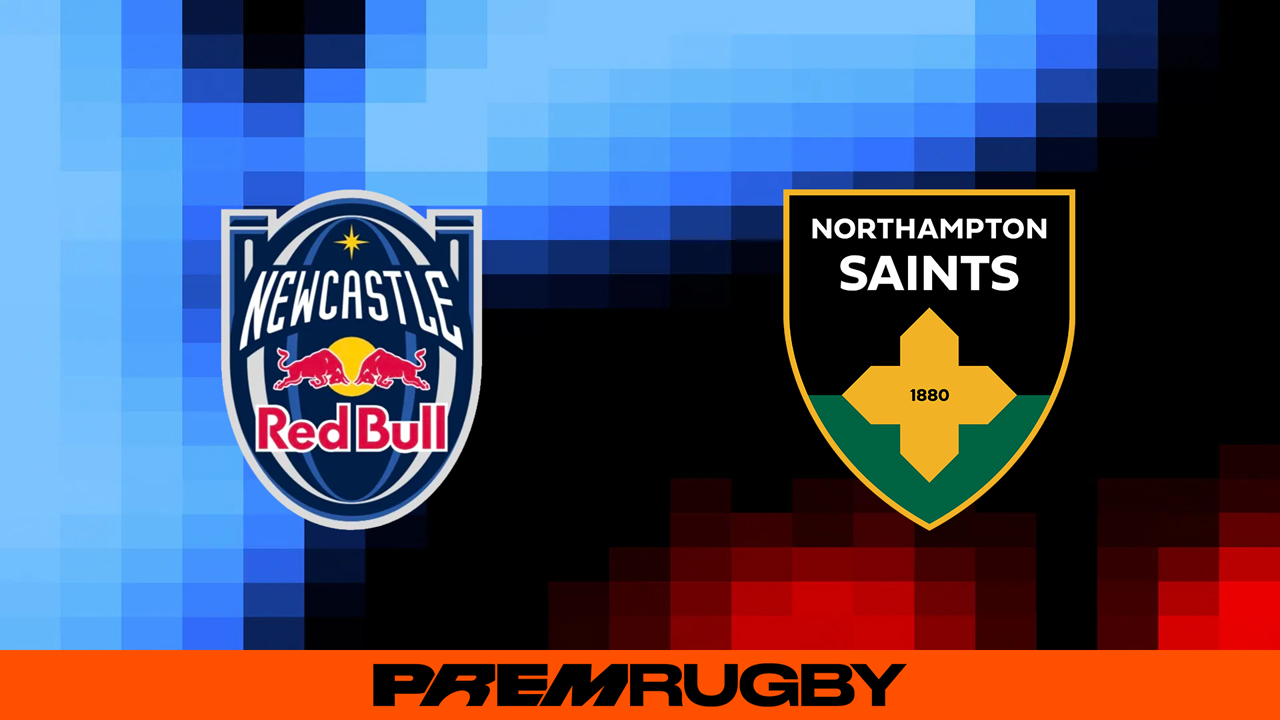 Newcastle Red Bulls vs Northampton Saints poster