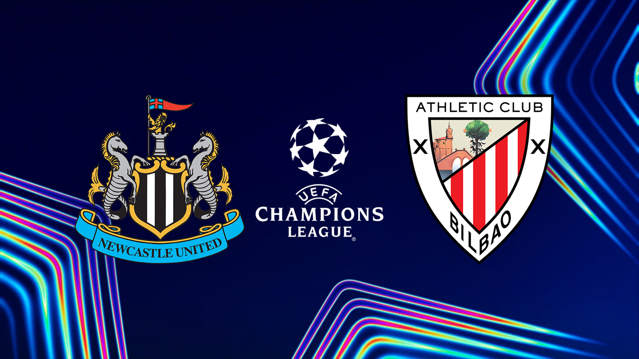 Newcastle United vs Athletic Bilbao poster