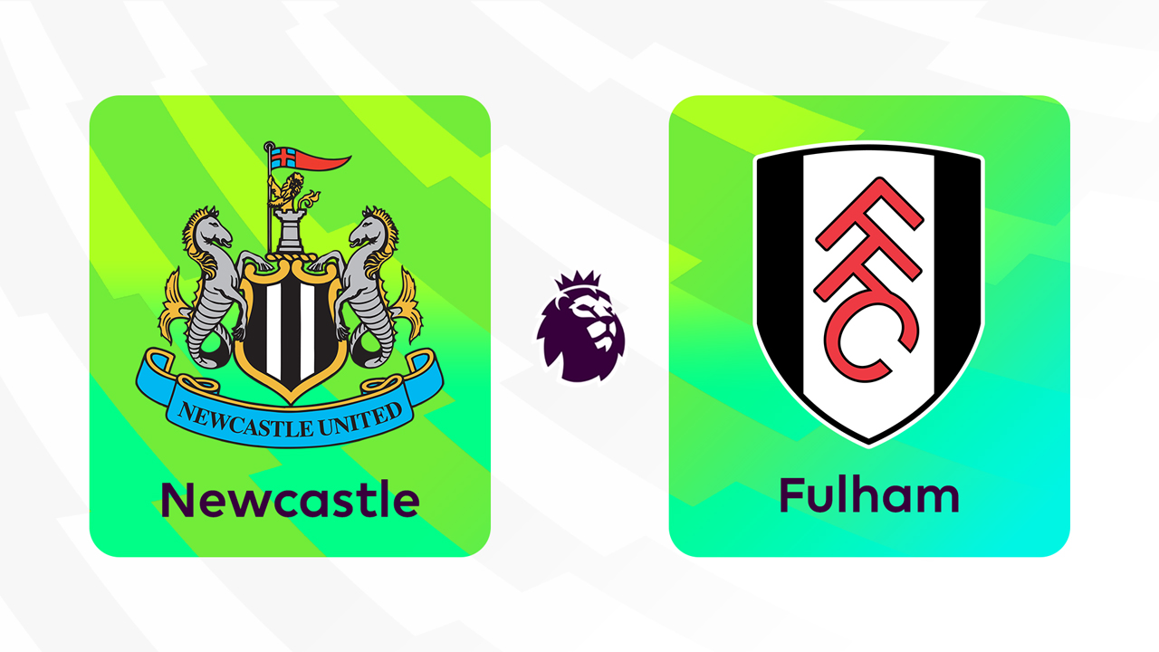 Newcastle United vs Fulham poster