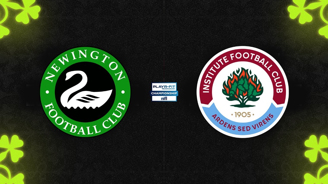 Newington vs Institute poster