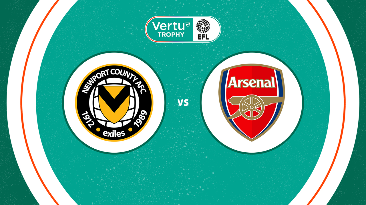 Newport County vs Arsenal U21 poster