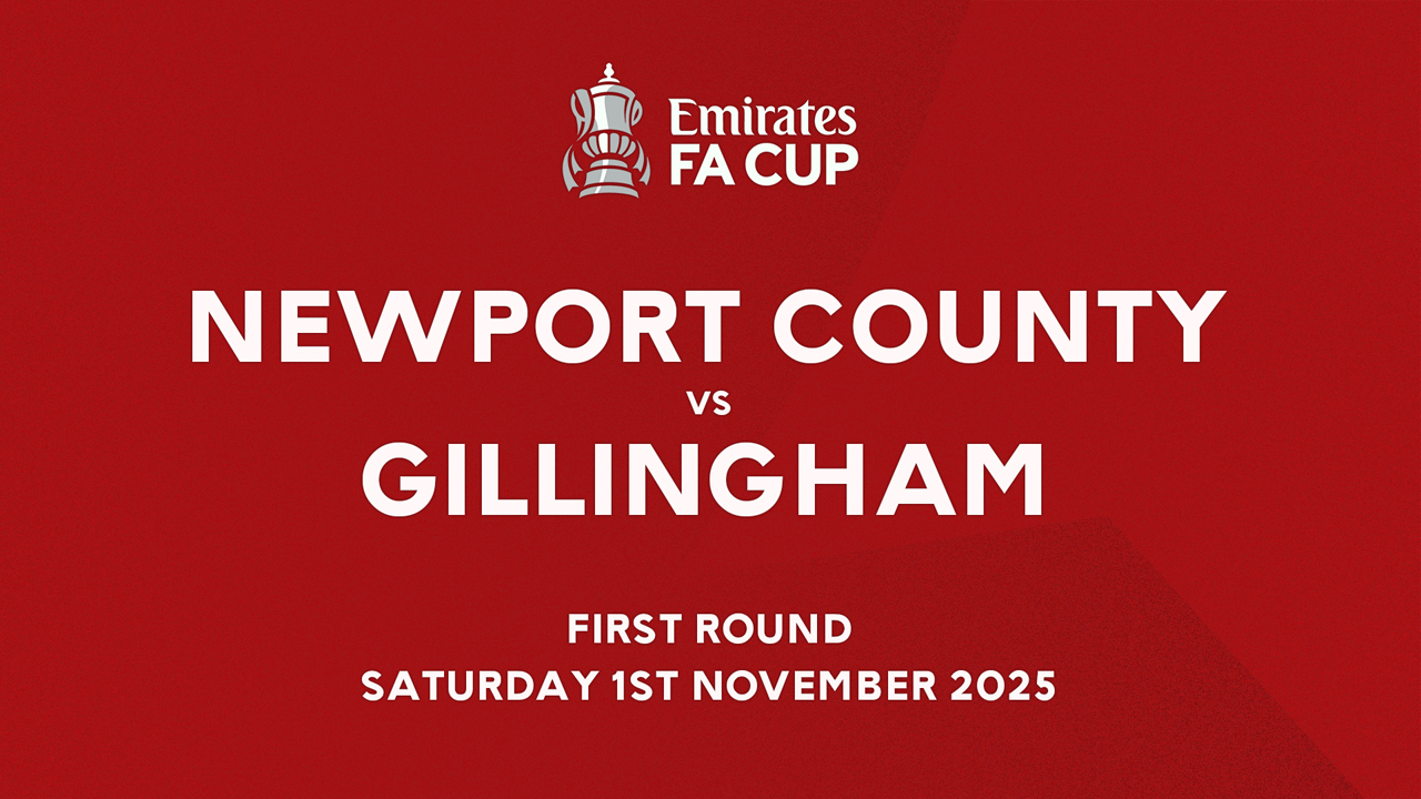 Newport County vs Gillingham poster