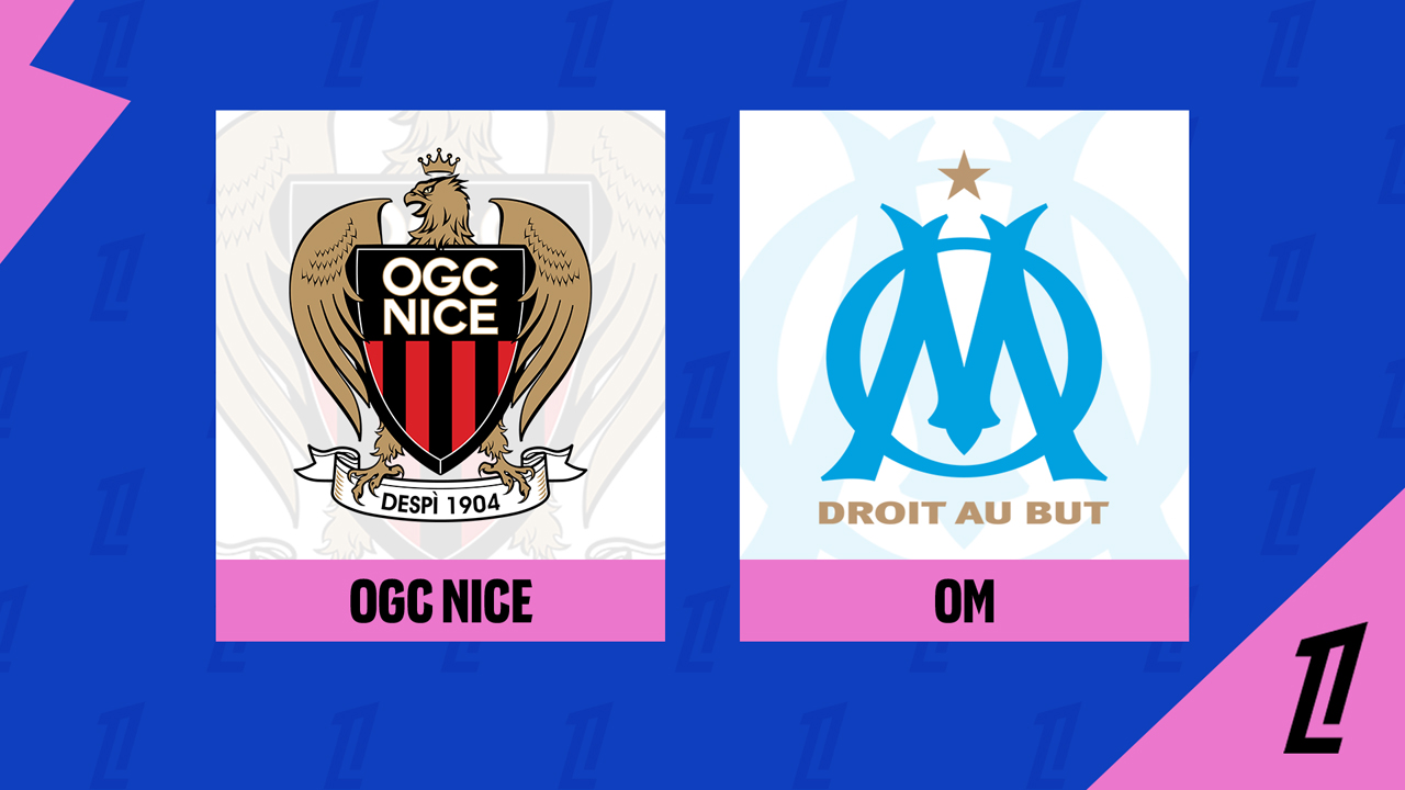 Nice vs Marseille poster Nice vs Marseille poster