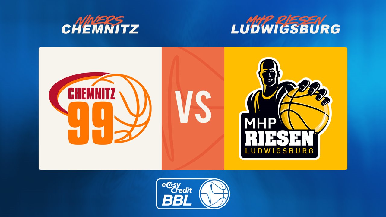 Niners Chemnitz vs Ludwigsburg poster