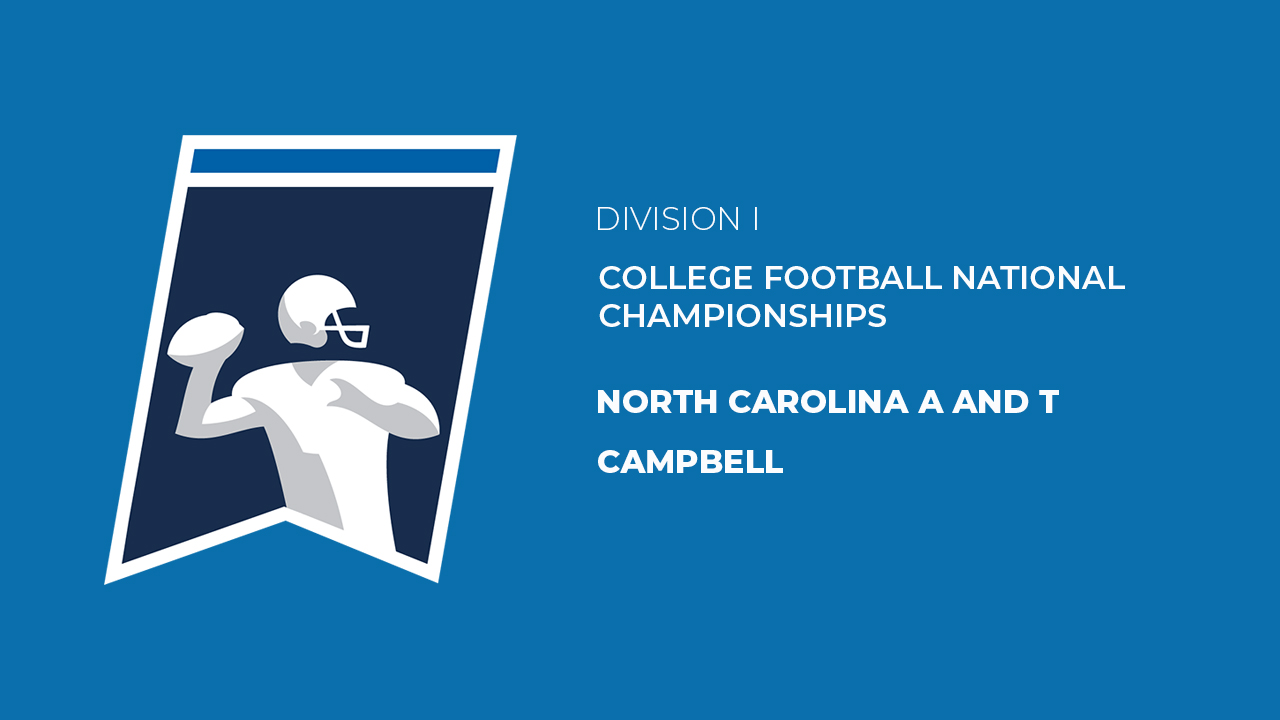 North Carolina A and T vs Campbell poster