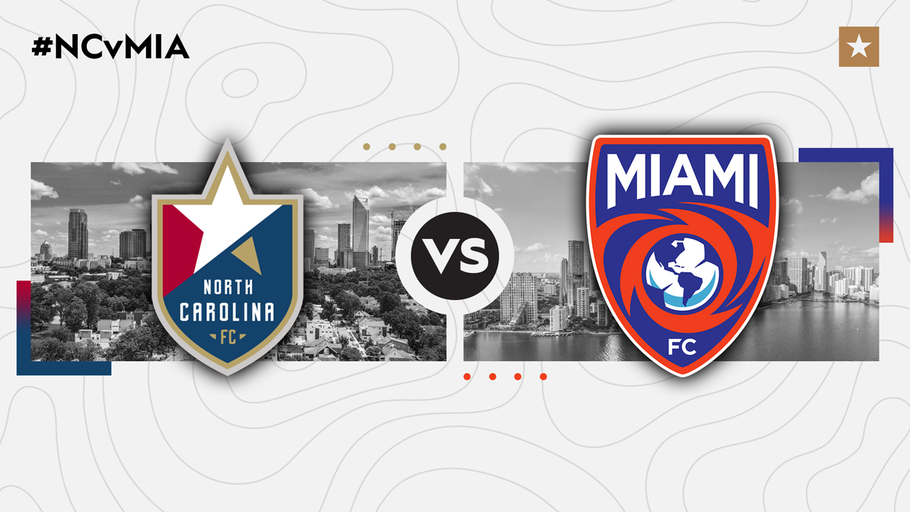North Carolina FC vs Miami FC poster