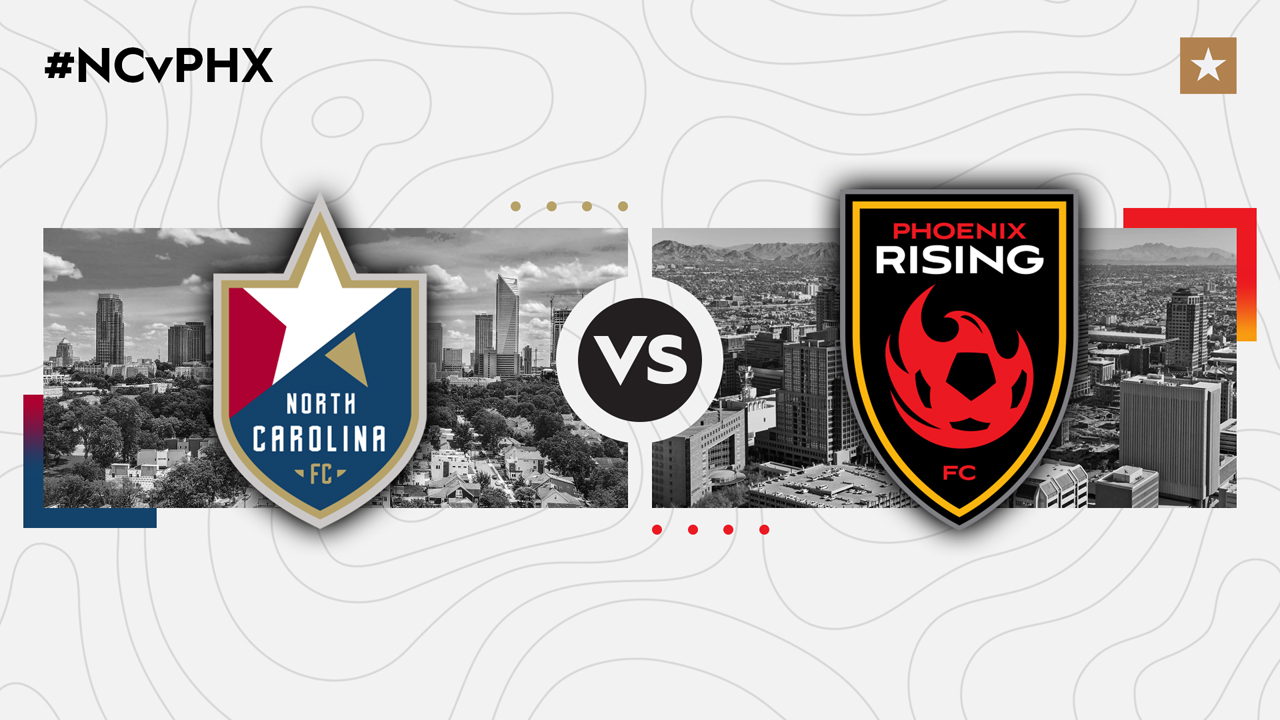 North Carolina FC vs Phoenix Rising poster