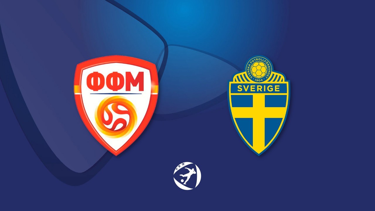 North Macedonia U21 vs Sweden U21 poster North Macedonia U21 vs Sweden U21 poster