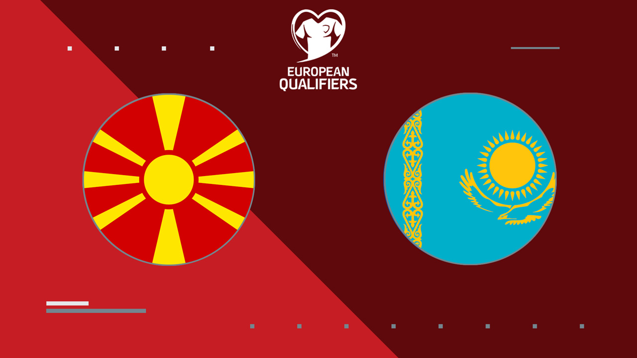North Macedonia vs Kazakhstan poster North Macedonia vs Kazakhstan poster