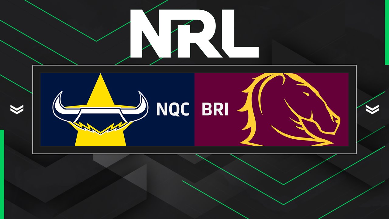 North Queensland Cowboys vs Brisbane Broncos poster