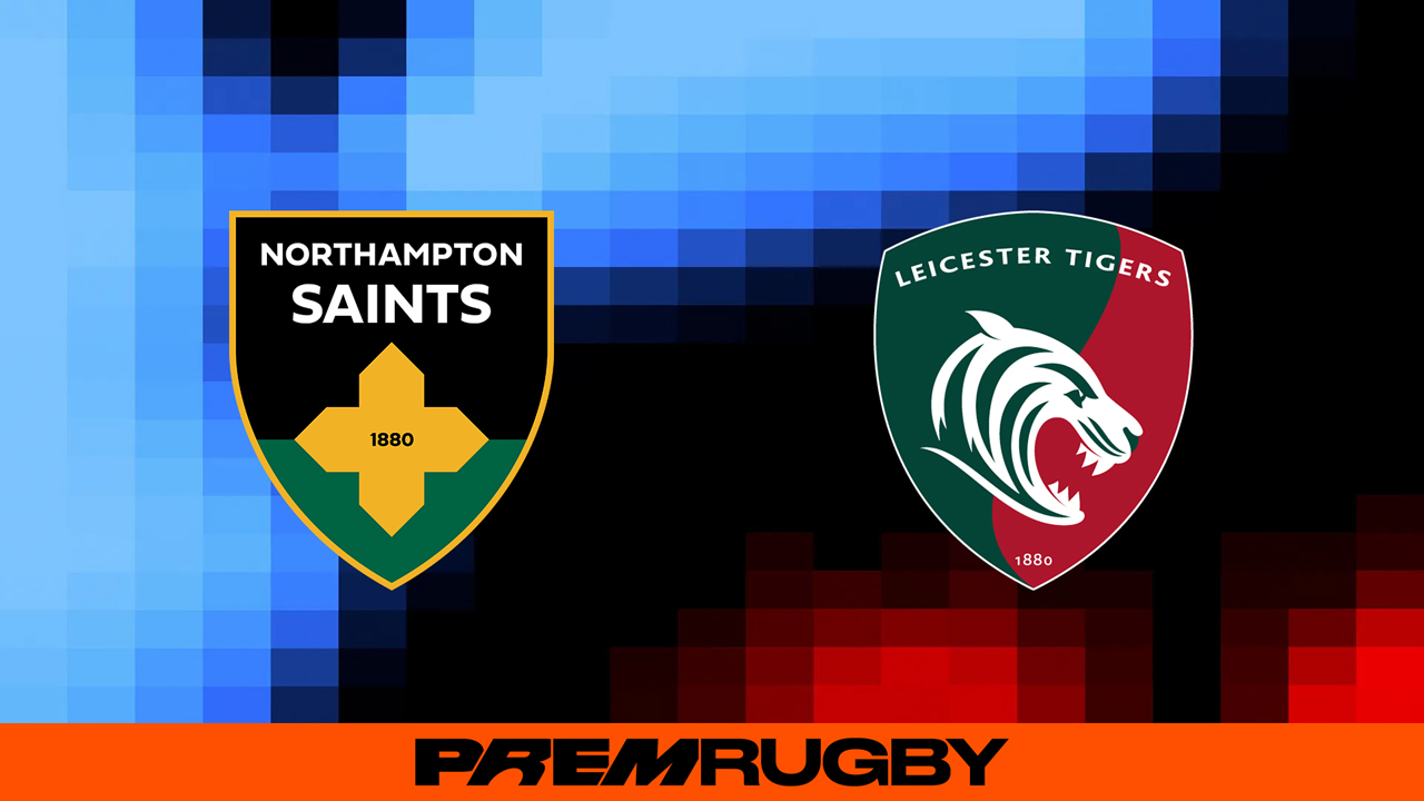 Northampton Saints vs Leicester Tigers poster Northampton Saints vs Leicester Tigers poster