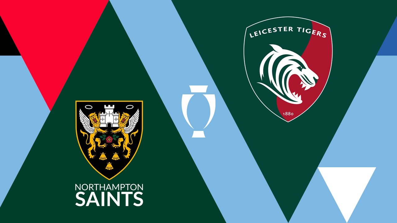 Northampton Saints vs Leicester Tigers poster
