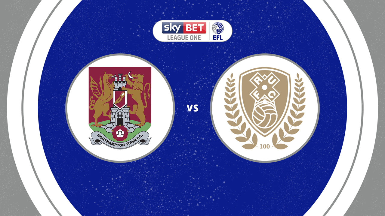 Northampton Town vs Rotherham United poster