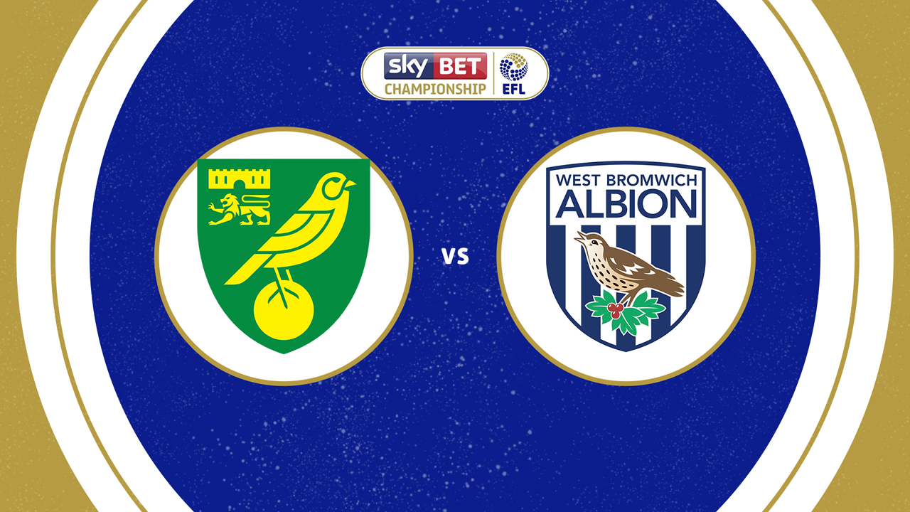 Norwich City vs West Bromwich Albion poster